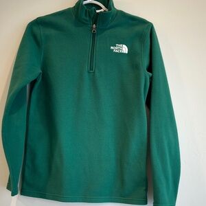 The North Face Boys Green Fleece Pullover
